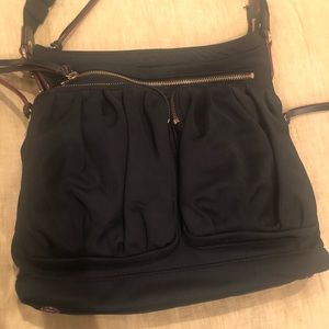 MZ Wallace nylon bag with leather accents